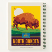 Carnet Fierté de l'État | Dakota du Nord (Dos)