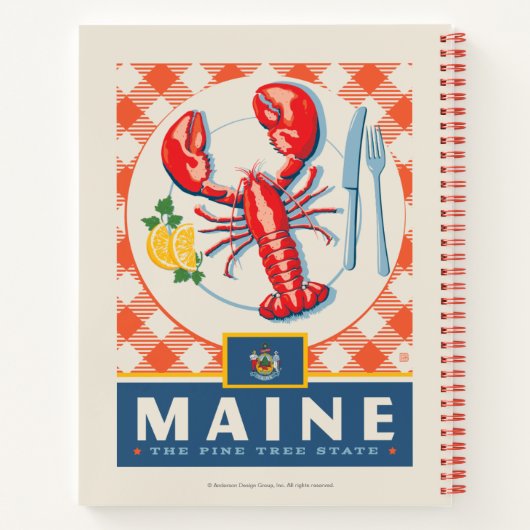 Carnet Fierté de l'État | Maine (Dos)