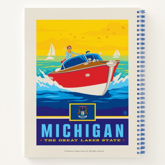 Carnet Fierté de l'État | Michigan (Dos)