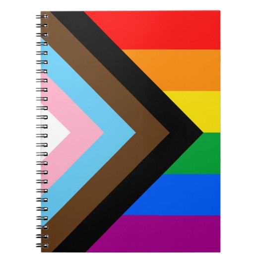 Carnet Fierté de progrès LGBTQ+ (Devant)