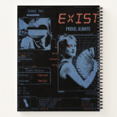 Carnet Fierté LGBTQ+ Moderne Brutaliste (Dos)