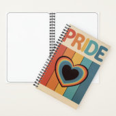 Carnet Fierté LGBTQ+ Rétro (À l'intérieur)