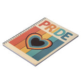 Carnet Fierté LGBTQ+ Rétro (Côté gauche)