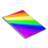 Carnet Fierté multicolore arc-en-ciel (Côté Droit)