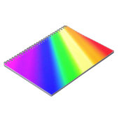 Carnet Fierté multicolore arc-en-ciel (Côté gauche)