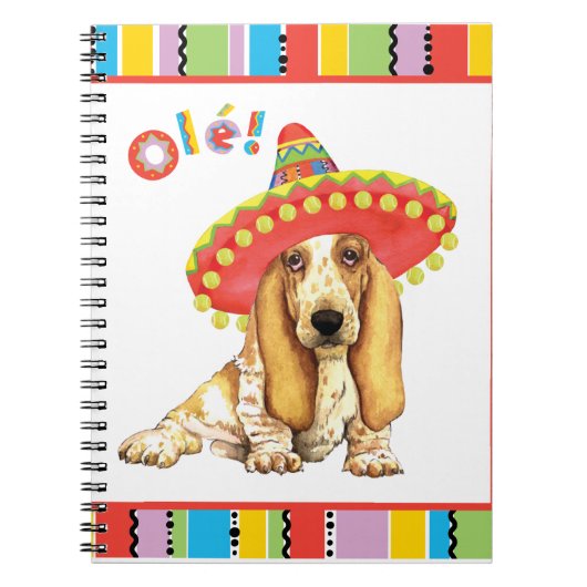 Carnet Fiesta Basset (Devant)