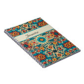 Carnet Fiesta Blooms, personnalisable (Côté Droit)