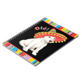 Carnet Fiesta Bull Terrier (Côté gauche)