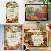 Carnet Fiesta de Colores Quinceanera, sur mesure