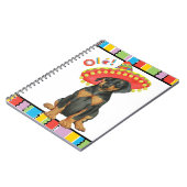 Carnet Fiesta Doberman Pinscher (Côté gauche)