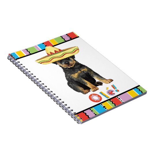 Carnet Fiesta Rottweiler (Côté Droit)