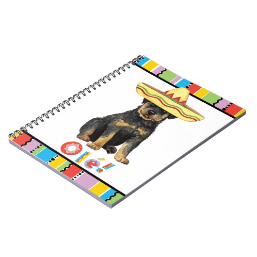 Carnet Fiesta Rottweiler (Côté gauche)