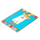 Carnet Fiesta Samoyed (Côté gauche)
