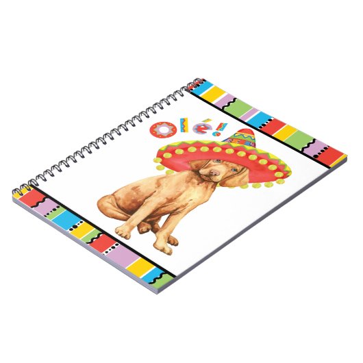 Carnet Fiesta Vizsla (Côté gauche)