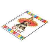 Carnet Fiesta Yorkie (Côté gauche)