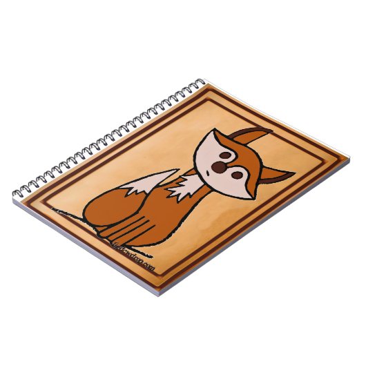 Carnet Fig the fox notebook (Côté gauche)