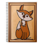 Carnet Fig the fox notebook (Devant)