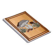 Carnet figdewdrops caterpillar mushroom notebook (Côté Droit)