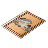 Carnet figdewdrops caterpillar mushroom notebook (Côté gauche)