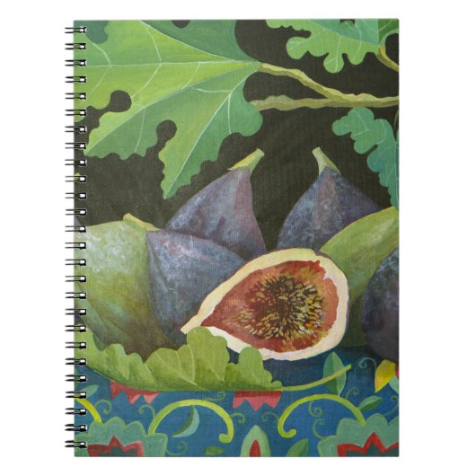 Carnet Figues sur le noir 2014 (Devant)
