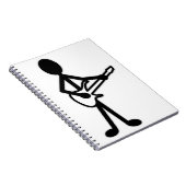 Carnet Figure de bâton guitariste (Côté Droit)