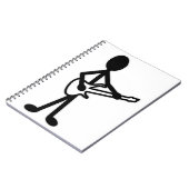 Carnet Figure de bâton guitariste (Côté gauche)