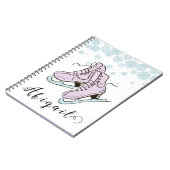 Carnet Figure Patinage patinage sur glace patinage nom pe (Côté gauche)