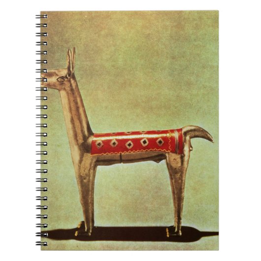 Carnet Figurine argentée de lama, du Pérou, après 1438 (Devant)