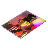 Carnet figurine de soldat de jouets de Noël SlipperyJoe g (Côté gauche)