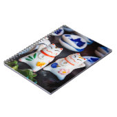 Carnet figurines de chats à Beckoning (Côté gauche)
