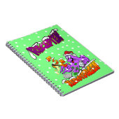 Carnet Fijne Kerstdagen Octopus Kok Recepten Notitieboek (Côté Droit)