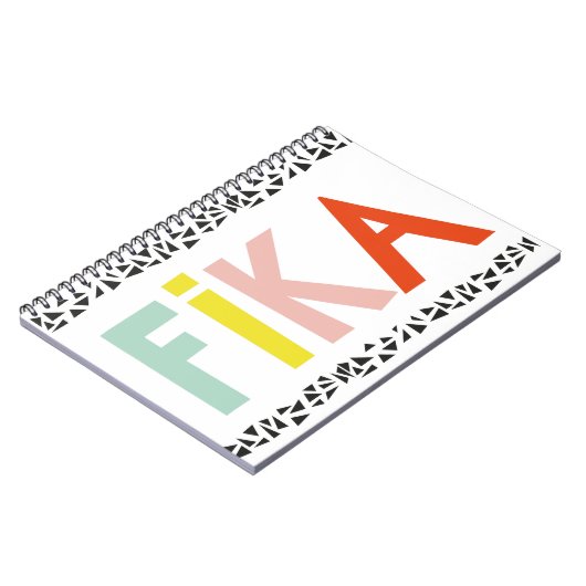 Carnet Fika Colors (Côté gauche)