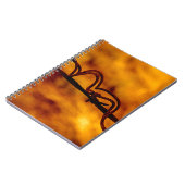 Carnet Fil à Barbe Orangée Jaune (Côté gauche)