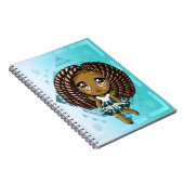 Carnet Fille afro-américaine (Côté Droit)