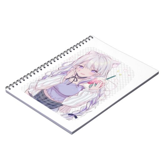 Carnet fille Anime (Côté gauche)