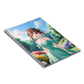 Carnet Fille Anime Kawaii (Côté Droit)