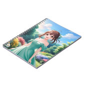 Carnet Fille Anime Kawaii (Côté gauche)