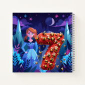 Carnet Fille Anniversaire À 7 Ans (Dos)