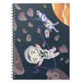 Carnet Fille Astéroïde (Devant)