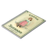 Carnet Fille au Sucre au Chocolat Victorien (Côté gauche)