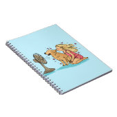 Carnet Fille au Ventail d'Or (Côté Droit)
