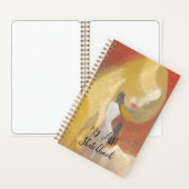 Carnet Fille avec cheveux blonds, Helene Schjerfbeck (À l'intérieur)