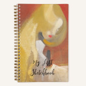 Carnet Fille avec cheveux blonds, Helene Schjerfbeck (Recto)