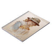 Carnet Fille avec des petits canards (Côté gauche)