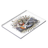 Carnet Fille avec des vibes musicales (Côté gauche)
