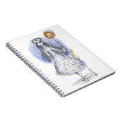 Carnet Fille avec Pumpkinflower (Côté Droit)