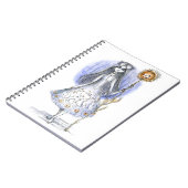 Carnet Fille avec Pumpkinflower (Côté gauche)