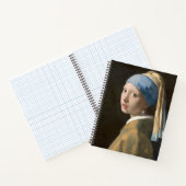 Carnet Fille avec une oreille perle (Intérieur)
