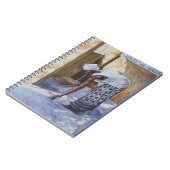 Carnet Fille balayant II 2002 (Côté gauche)