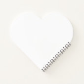 Carnet Fille Ballerina Danseuse - Motif de ballet (Dos)